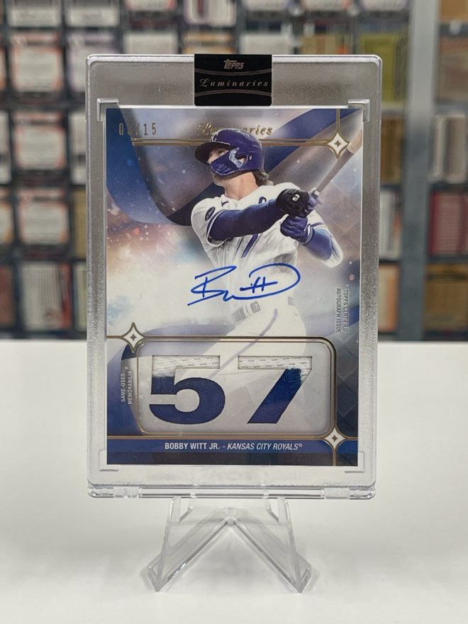 Birthday Surprise: Win Bobby Witt Jr.'s Rare Card! — Bobby Witt Jr. birthday giveaway, autographed baseball card contest