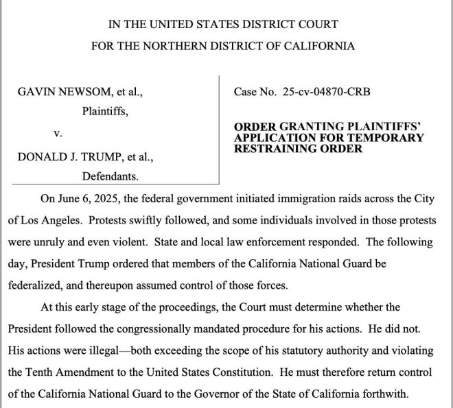 Breaking: Court Rules Military Out of Our Cities!? — military presence in cities, court ruling on military use, California legal victory 2025