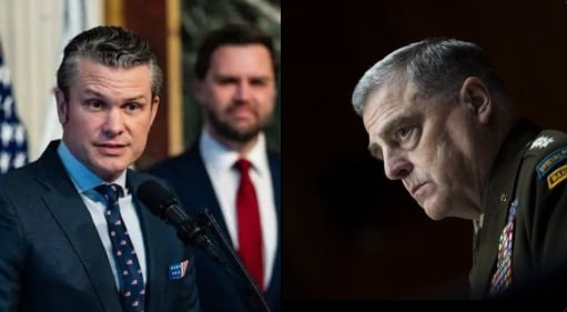 Breaking: Hegseth Revokes Milley's Clearance, Allegations Fly! — Defense Secretary actions, General Milley security clearance, military treason allegations