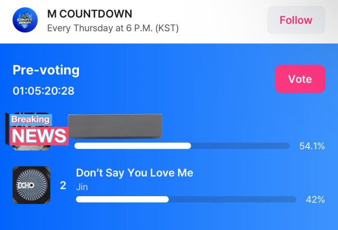 Breaking: Is ARMY's Voting Power About to Change MCountdown Forever? —  BTS fandom, K-pop voting, Jin MCountdown 2025