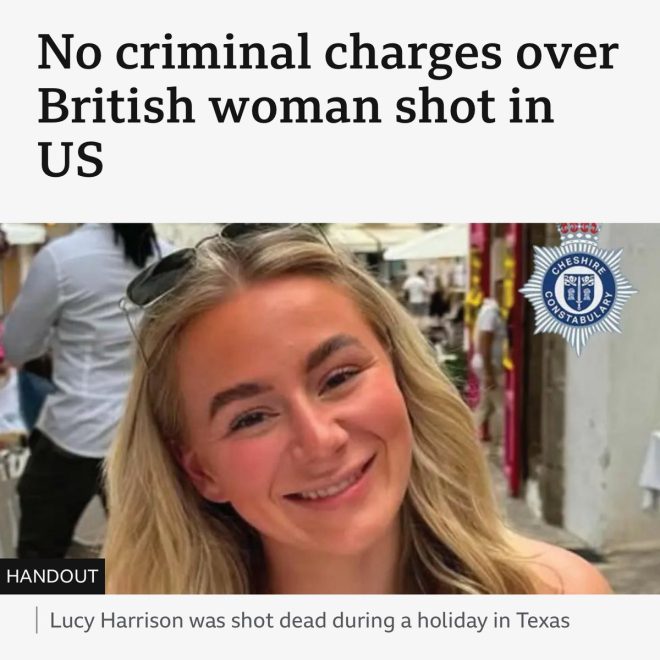 British Woman Shot in Texas: No Charges, No Justice? — British woman killed Texas, unexplained shooting incident, Texas inquest investigation