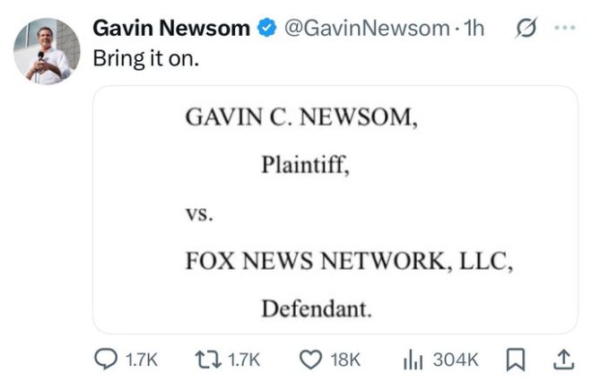 CA Governor’s New Lawsuit: Taxpayer Funds for Fox News? — California tax waste, Governor lawsuit news 2025, rising living costs California