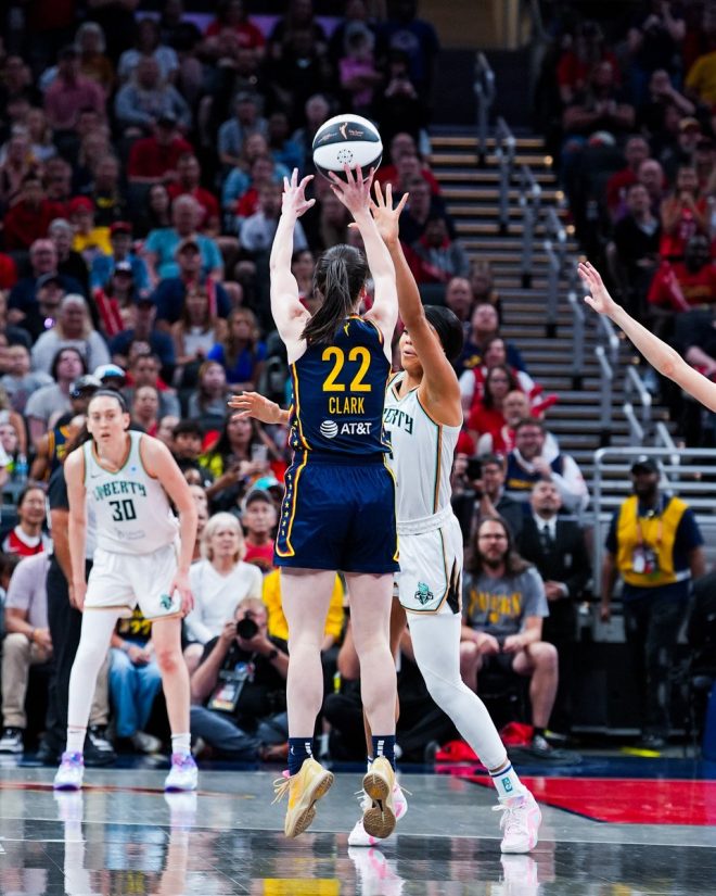 Caitlin Clark: 3-Point Shots from Outer Space? — Caitlin Clark shooting highlights, NCAA women's basketball long-range performance, record-breaking 3-point shots 2025
