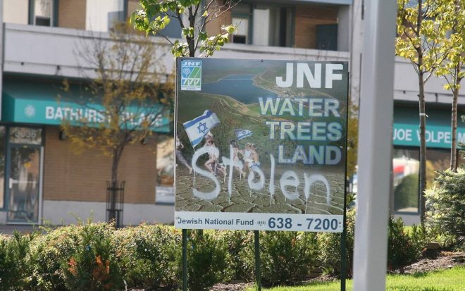 Canada Strips Jewish National Fund's Charitable Status! — breaking news, Canada charity status, Israeli military funding