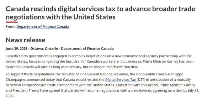 Canada's Digital Tax Reversal: A Trade Deal or a Surrender? — digital trade negotiations 2025, Canada US trade relations, international tax agreements