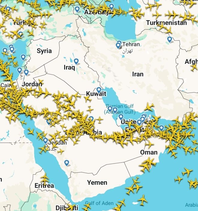 Chaos in the Skies: Middle East Airspace at Breaking Point! — Middle East air traffic update, 2025 airspace analysis Middle East, current airspace situation in Middle East