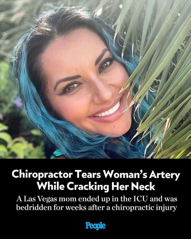 Chiropractor's Routine Adjustment Leaves Woman Bedridden! —  chiropractic injury claims, neck adjustment complications, cervical artery damage 2025