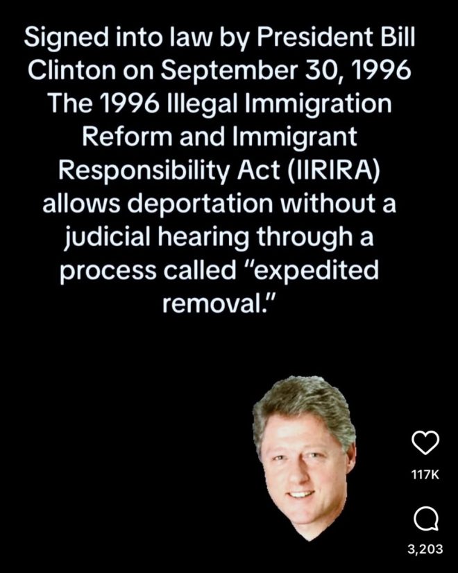 Clinton's 1996 Law: A Blueprint for Controversial Deportations? — Immigration Policy Changes 2025, Expedited Removal Reform