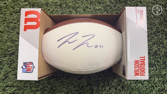 Controversial Contest: Win a Signed @pat_fry5 Football - Who Will Claim It? 🏈🔥 —
Signed NFL memorabilia giveaway
Contest for autographed football
Win a rare @pat_fry5 signed ball