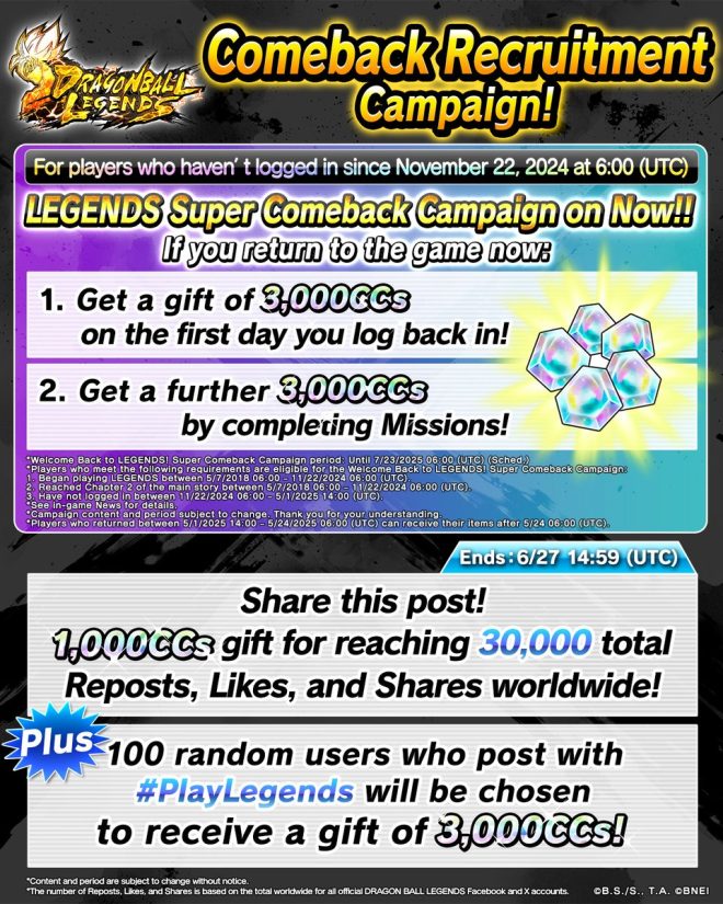 "Controversial Social Media Campaign Promises 1,000 Chrono Crystals to All - #PlayLegends #Legends7thAnniversary" — Influencer Marketing Strategy, Online Brand Promotion, Digital Marketing Outreach