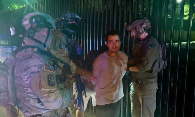 DHS: Deportee Arrested for Molotov Attack on LA Cops! — Illegal immigration arrests, Molotov cocktail riots, DHS law enforcement actions