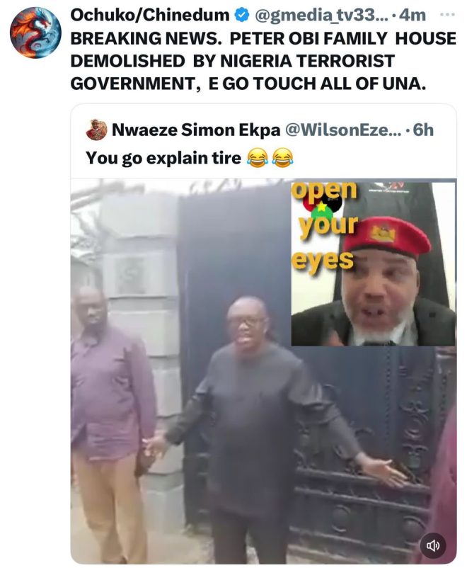 Death Strikes Again: Ndi Biafra's Legacy Lives On
Na Today Your Own Died, Bit*h!