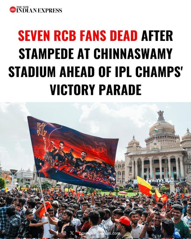 Death in Chinnaswamy Stadium Stampede: A Tragic Loss
