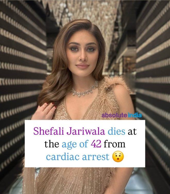 Death of Actress Shefali Jariwala at 42 Shocks Fans
#ShefaliJariwala #CardiacArrest #RIP #absoluteindianews