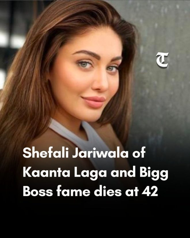 Death of Actress and Dancer Shefali Jariwala at 42