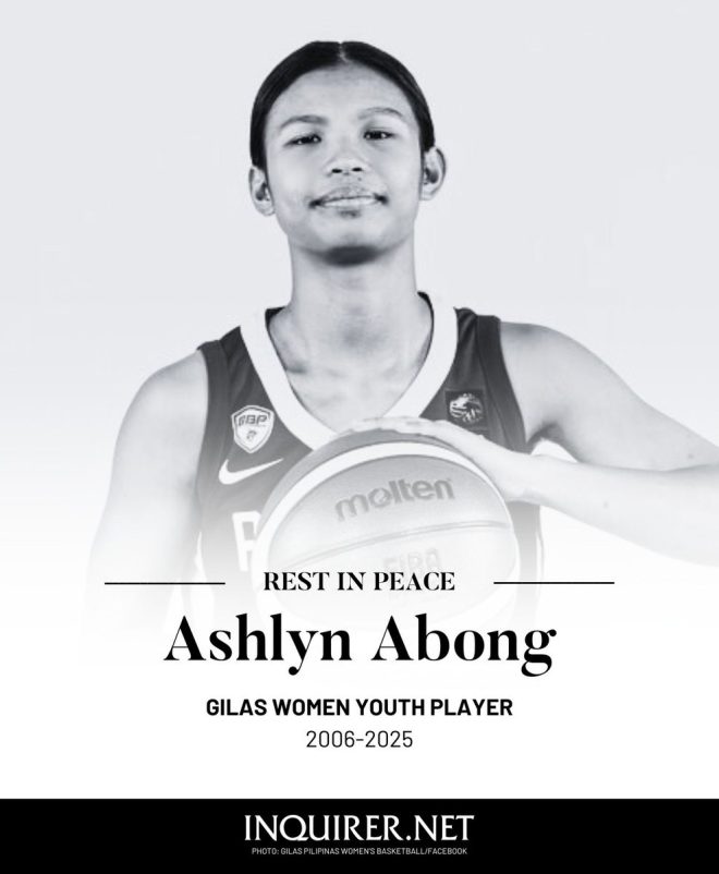 Death of Ashlyn Abong, Gilas Pilipinas Star, at 18
READ MORE: