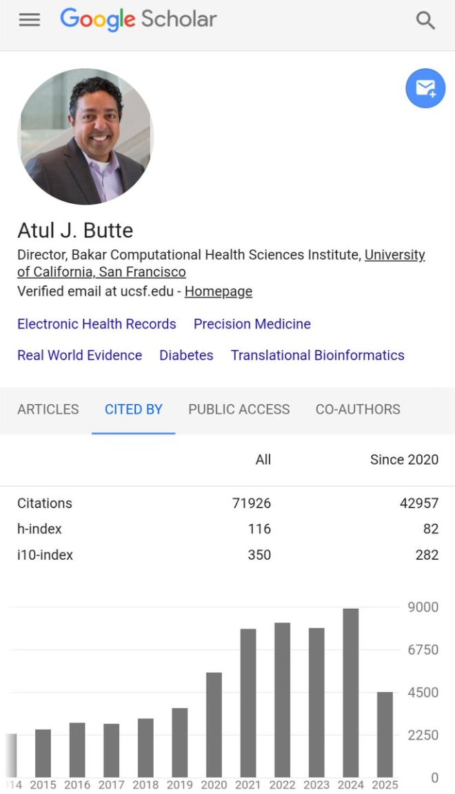 Death of Atul Butte: A Giant in Science and Thought Leadership