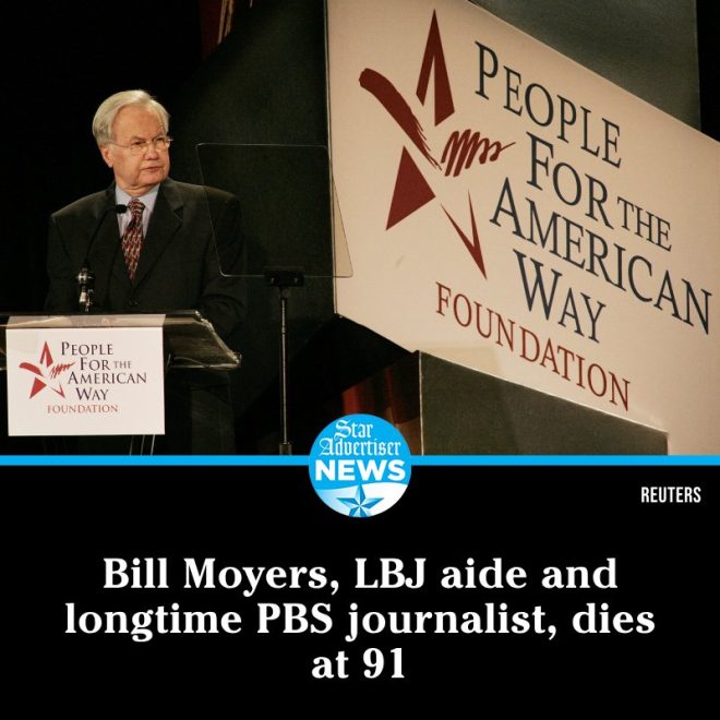 Death of Bill Moyers, Influential Journalist and Johnson Aide