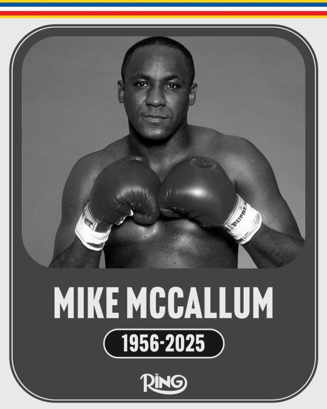 Death of Boxing Legend Mike McCallum: A Great Loss
