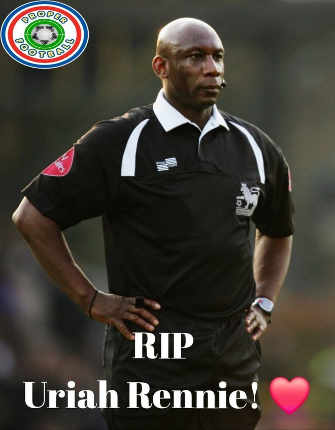 Death of Former Premier League Referee Uriah Rennie at 65