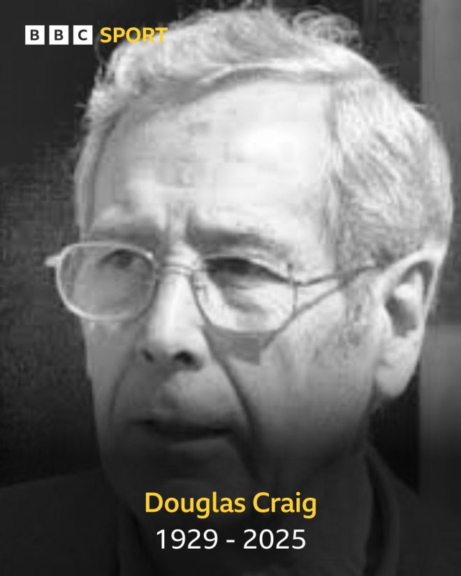 Death of Former York City Chairman Douglas Craig at 95