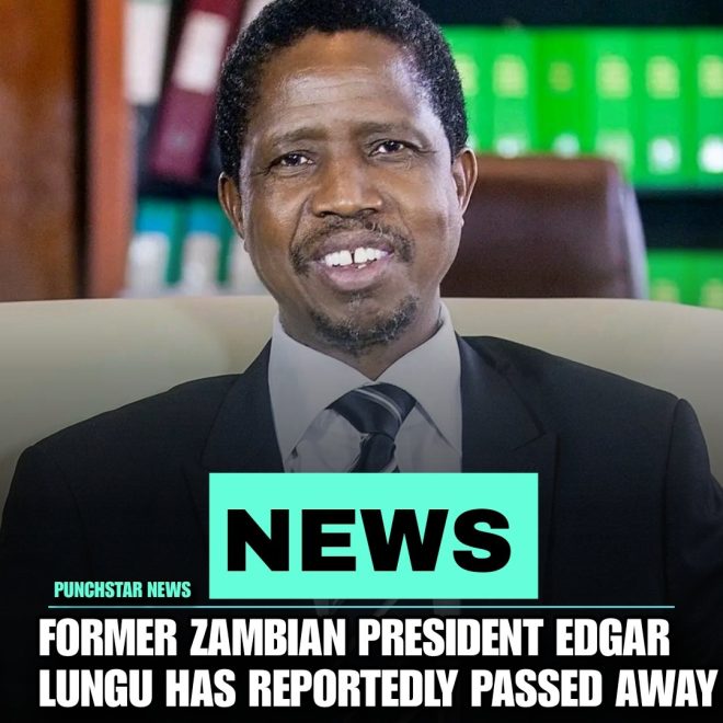 Death of Former Zambian President Edgar Lungu Reported