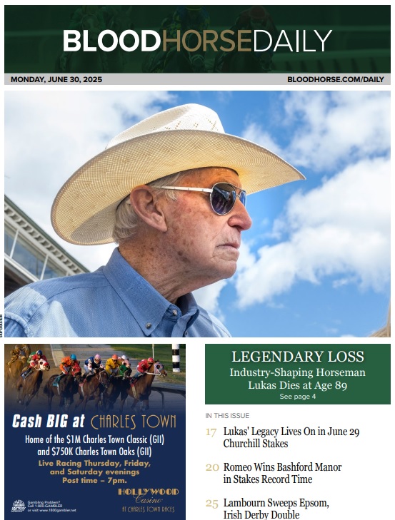 Death of Industry Icon Lukas at 89; Legacy Endures Through Racing