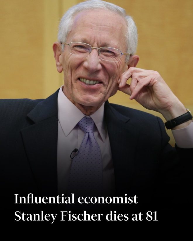 Death of Influential Economist Stanley Fischer at Age 81