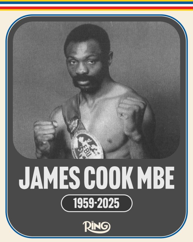 Death of James Cook MBE: A Champion's Legacy Remembered