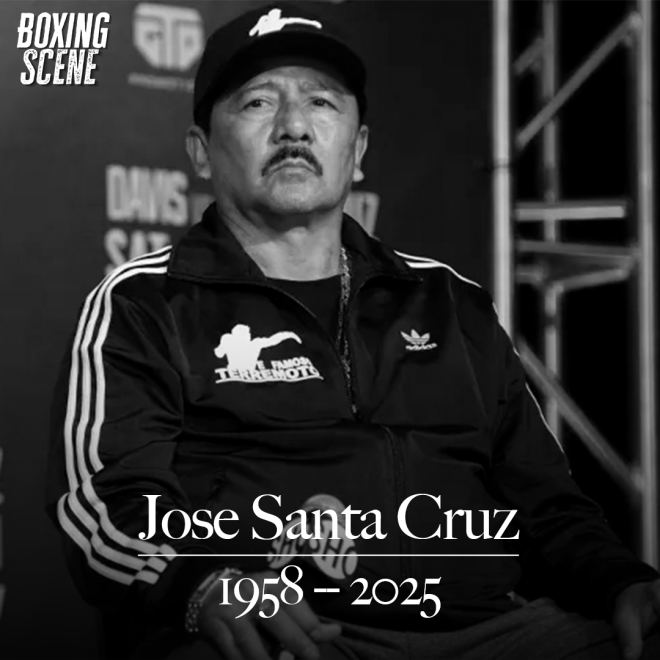 Death of Jose Santa Cruz, Father of Champion Leo Santa Cruz
