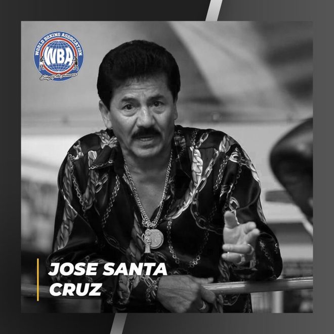 Death of Jose Santa Cruz: WBA Mourns Trainer and Father