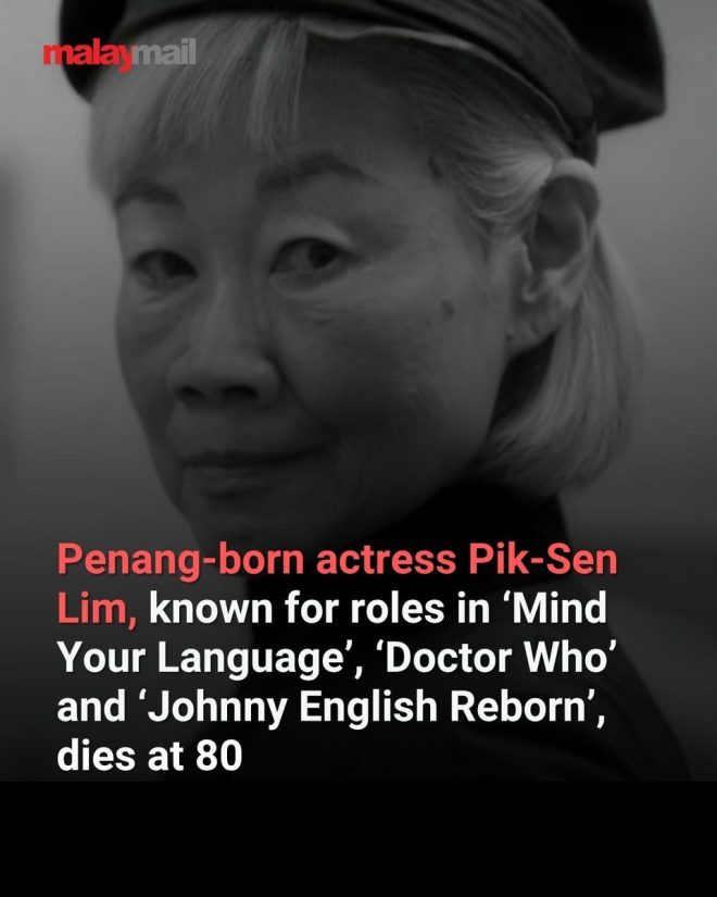 Death of Malaysian-Born Actress Pik-Sen Lim at Age 80