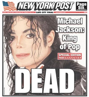 Death of Michael Jackson: Music Icon Passes at 50 in LA