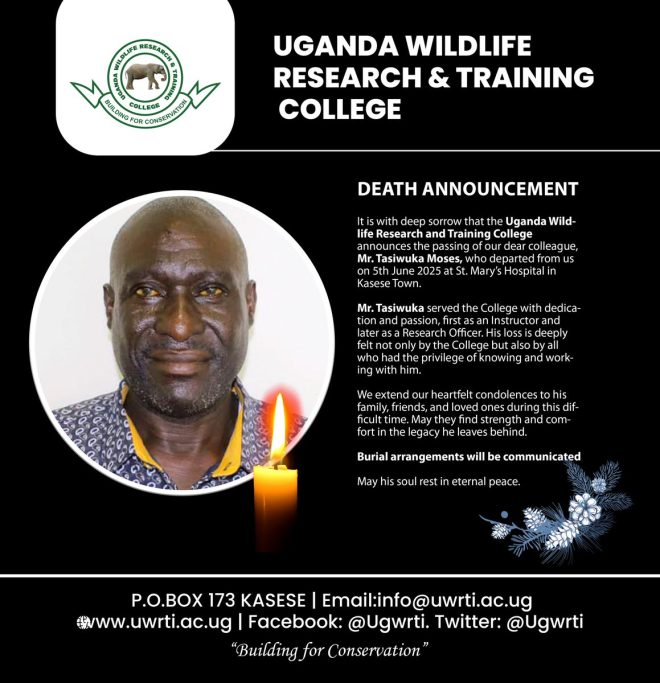 Death of Mr. Tasiwuka Moses: A Great Loss to UWRTC
