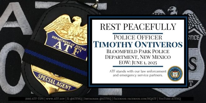 Death of Officer Timothy Ontiveros: A Tragic Loss for Bloomfield