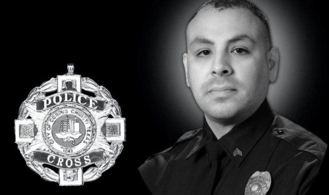 Death of Officer Vicente Ortiz Jr. Remembered in Corpus Christi