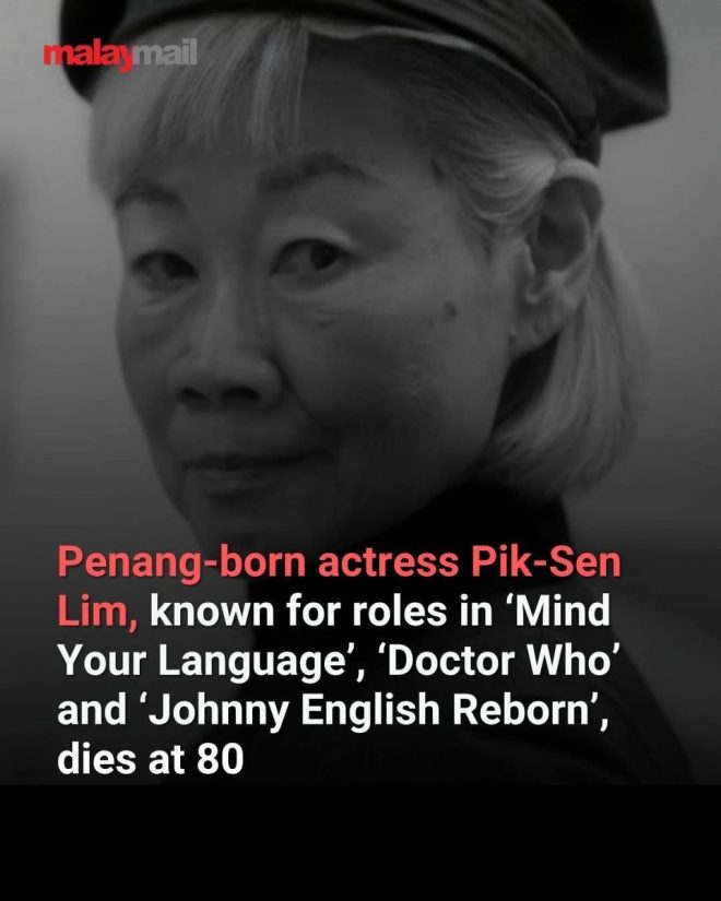 Death of Penang-born Actress Pik-Sen Lim at Age 80