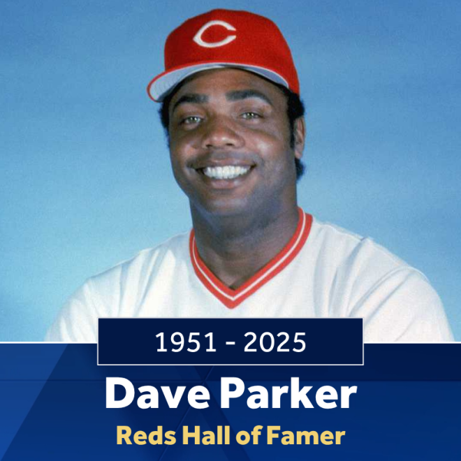 Death of Reds Legend Dave Parker at 74 After Parkinson's Battle