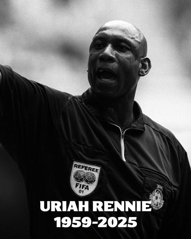 Death of Refereeing Pioneer Uriah Rennie Saddens EFL