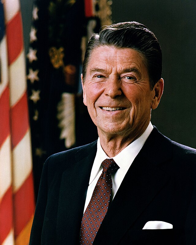 Death of Ronald Reagan, 40th President of the U.S., at 93