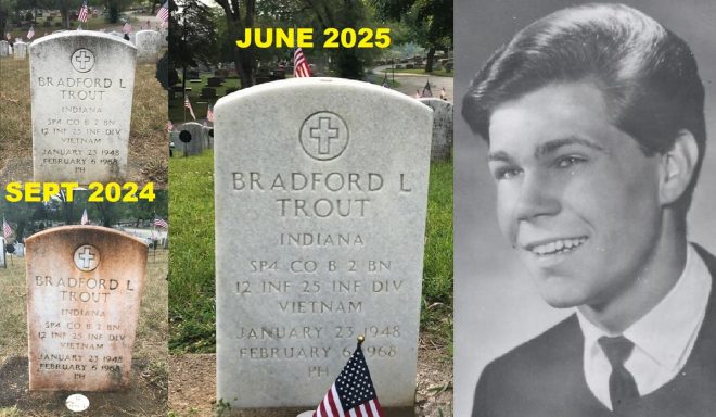 Death of SP4 Bradford Lee Trout: A Sacrifice Remembered