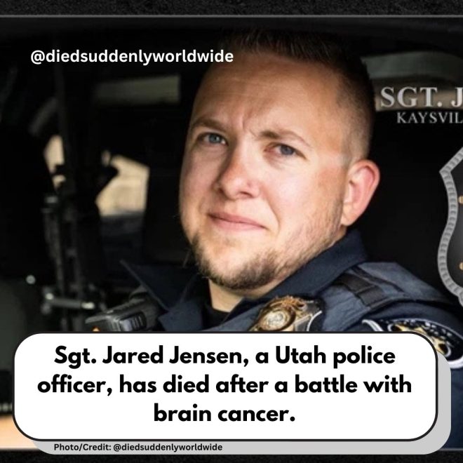 Death of Sgt. Jared Jensen: Utah Officer Loses Battle with Cancer