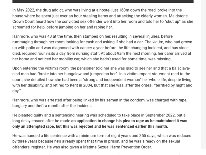 Death of Victim Highlights Short Sentence for Violent Burglar