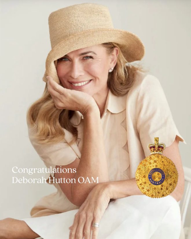 Deborah Hutton's OAM: A Win for Skin Cancer Awareness! — congratulations Deborah Hutton, Order of Australia Medal 2025, skin cancer awareness ambassador