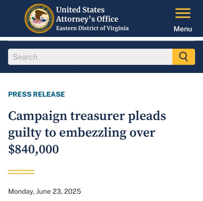 Dem Campaign Treasurer's Shocking Guilty Plea: What’s Next? — Democrat campaign finance scandal, political fundraising fraud, campaign treasurer legal troubles