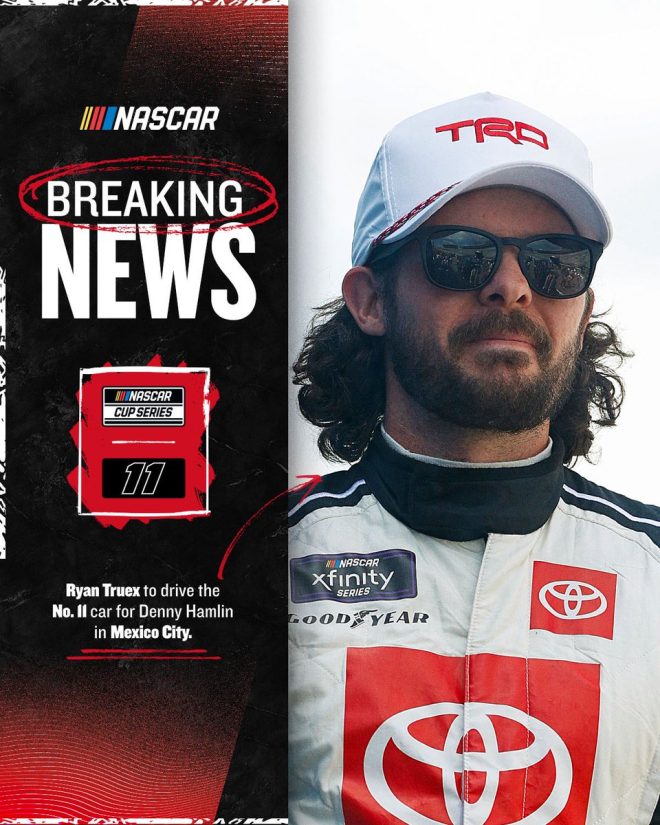 Denny Hamlin's Shocking Absence: Who's Driving Now? — Denny Hamlin update, Ryan Truex NASCAR news, Joe Gibbs Racing announcement