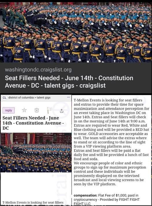 Dictator's Parade: Are People Really Getting Paid to Attend? — They're incentivizing attendance at the leader's rally, Government-sponsored parade attendance incentives, 2025 dictator's event cash rewards