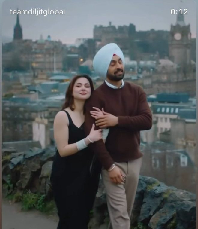 Diljit collaborates with Pakistani actress Hania Amir; sparks controversy with banned account in India during operation Sindoor. — Diljit Hania Amir collaboration, Indo-Pak joint project, Operation Sindoor controversy