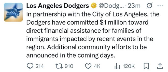 Dodgers' $1M Immigrant Aid Sparks Parking Lot Controversy! — Los Angeles Dodgers news, immigrant family support, financial aid for communities