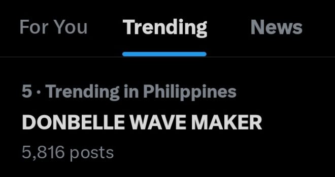 DonBelle Wave Maker: Trending at Fifth Spot Sparks Debate! — Trending Topics, Viral Tweets, Social Media Buzz